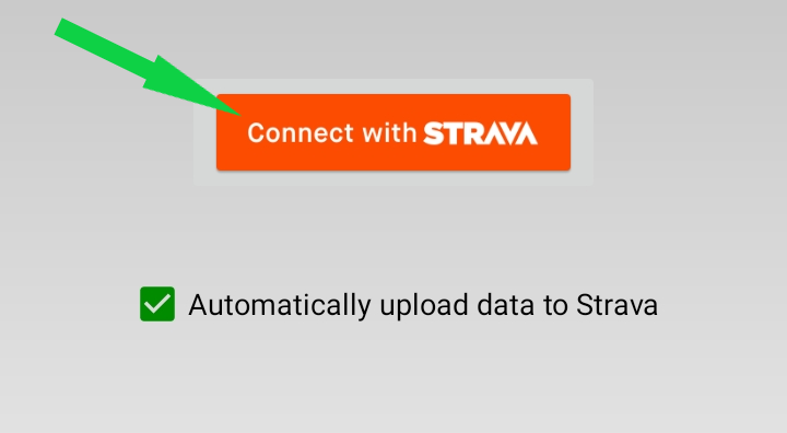 connect with Strava