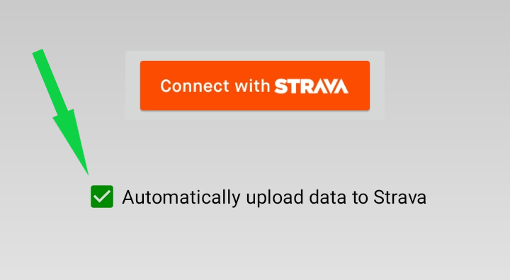 upload data to Strava