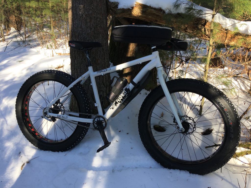 fat tire snow biking
